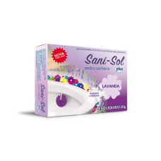 Pedra Sanitária 20g Sani Sol Lavanda - Adesul
